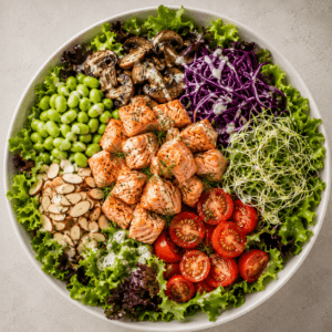 Salmon Munch Salad